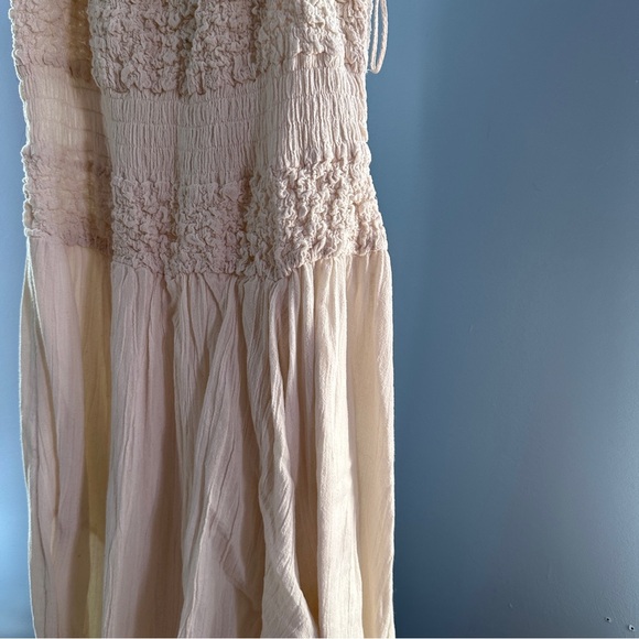 Free People Elegant Cream Strap Dress - Picture 3 of 5